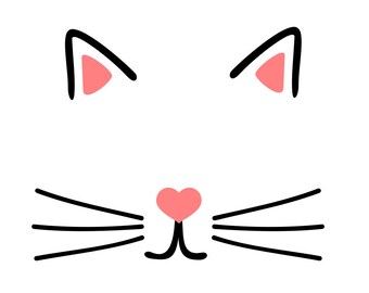 Free Free 315 Outline Cat Face Svg Free SVG PNG EPS DXF File