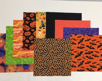 Halloween Layer Cake 40 - 10 inch Squares