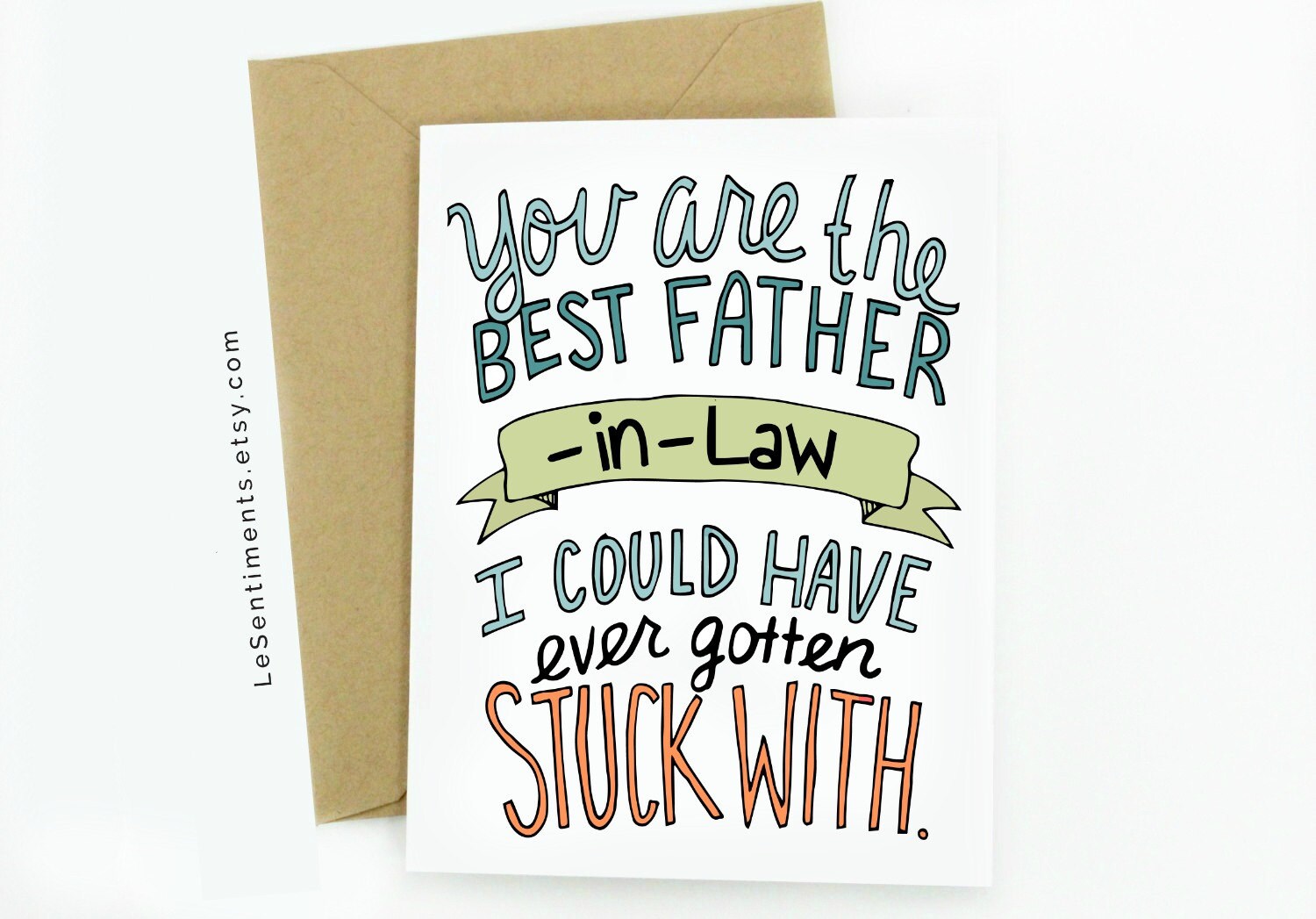 Funny Father-in-Law Father's Day Card In-Laws Card