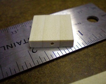 Pre-Drilled Blank Scrabble Tiles (lot of 20) Unmarked