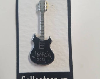 Jerry Garcia 2013 Black Guitar Pin