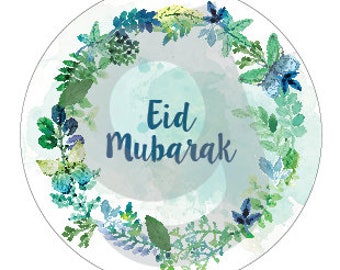 Eid mubarak printable labels free
