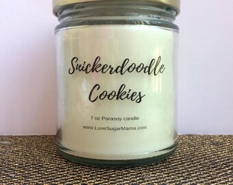 Snickerdoodle cookies candle / handmade / luxury / housewarming gift / wax