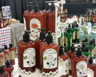 Hand Made Goat Milk Body Wash - 16 ounces