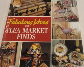Flea Market Finds, Fabulous Ideas for Flea Market finds, How to make Crafts book, Country Crafts, Cottage Chic, Crafts, Gift for the Crafter