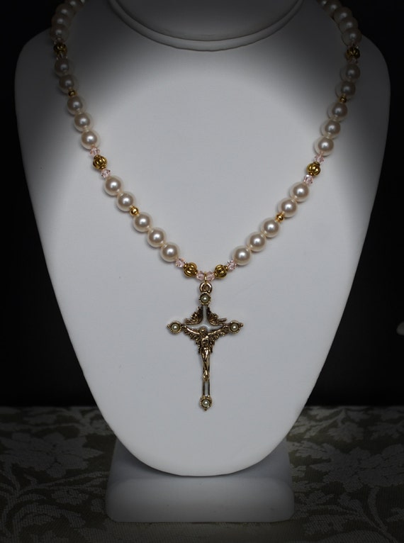 Catholic Necklace/Crucifix Necklace/Christian