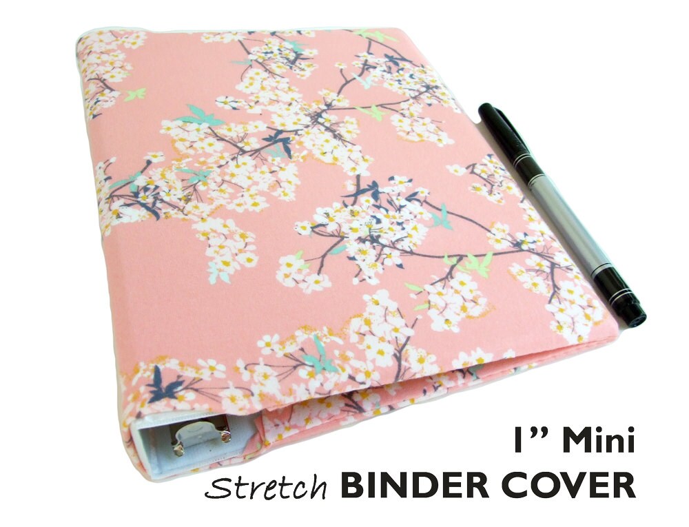 a5 Planner Binder Cover CHERRY BLOSSOM Floral Planner Cover