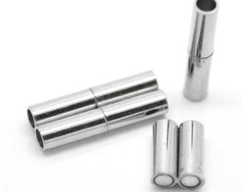 Magnetic Barrel Clasps - 18 x 3 mm | 0227