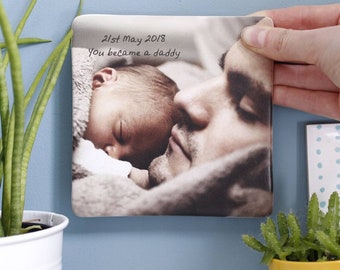 First Father's Day Photograph Ceramic Print - First Father's Day Gift - First Father's Day Print - Print For Daddy - Daddy And I Print