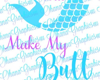 Does This Tail Make My Butt Look Big? SVG