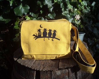 Canvas messenger bag,shoulder bag