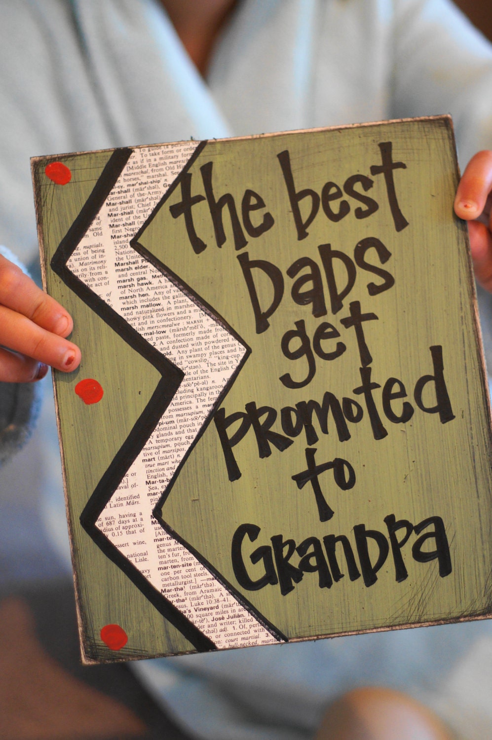 Download Best dad's get promoted to grandpa card