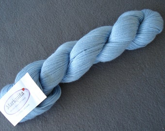 Hand Dyed Yarn, Hand Painted Yarn, Sport Weight Yarn, Baby Alpaca Yarn, Very Warm and Super Soft, Mariquita by The Alpaca Yarn Co, Blue Yarn