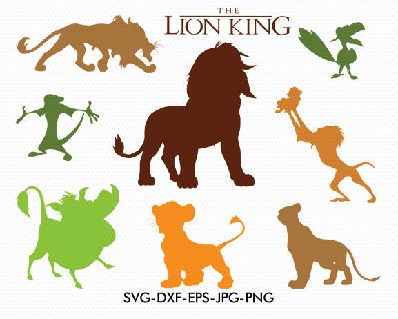 Free Free 220 Silhouette Lion King Svg Free SVG PNG EPS DXF File