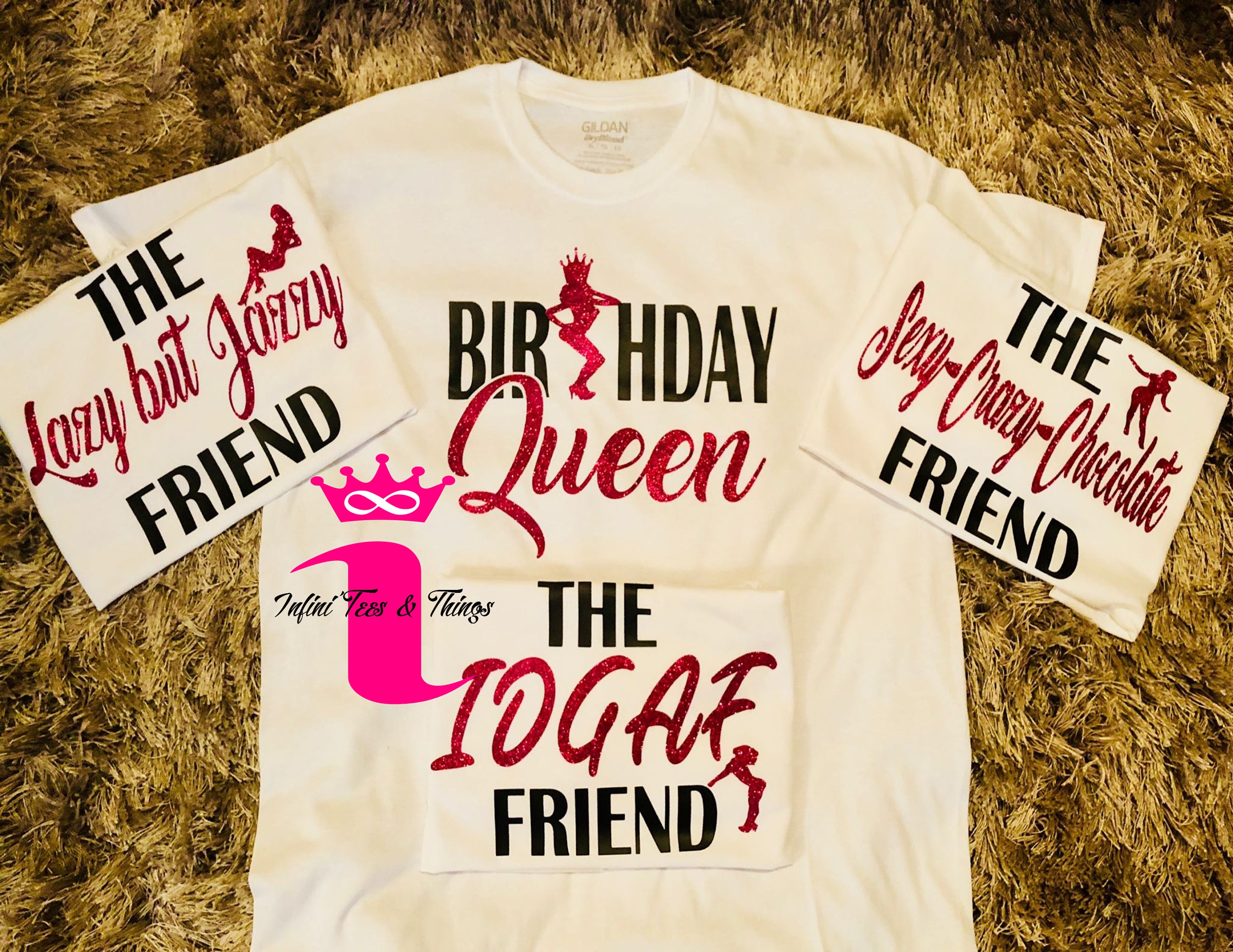 Download Birthday Girl Shirts Birthday squad Shirt Friend Squad