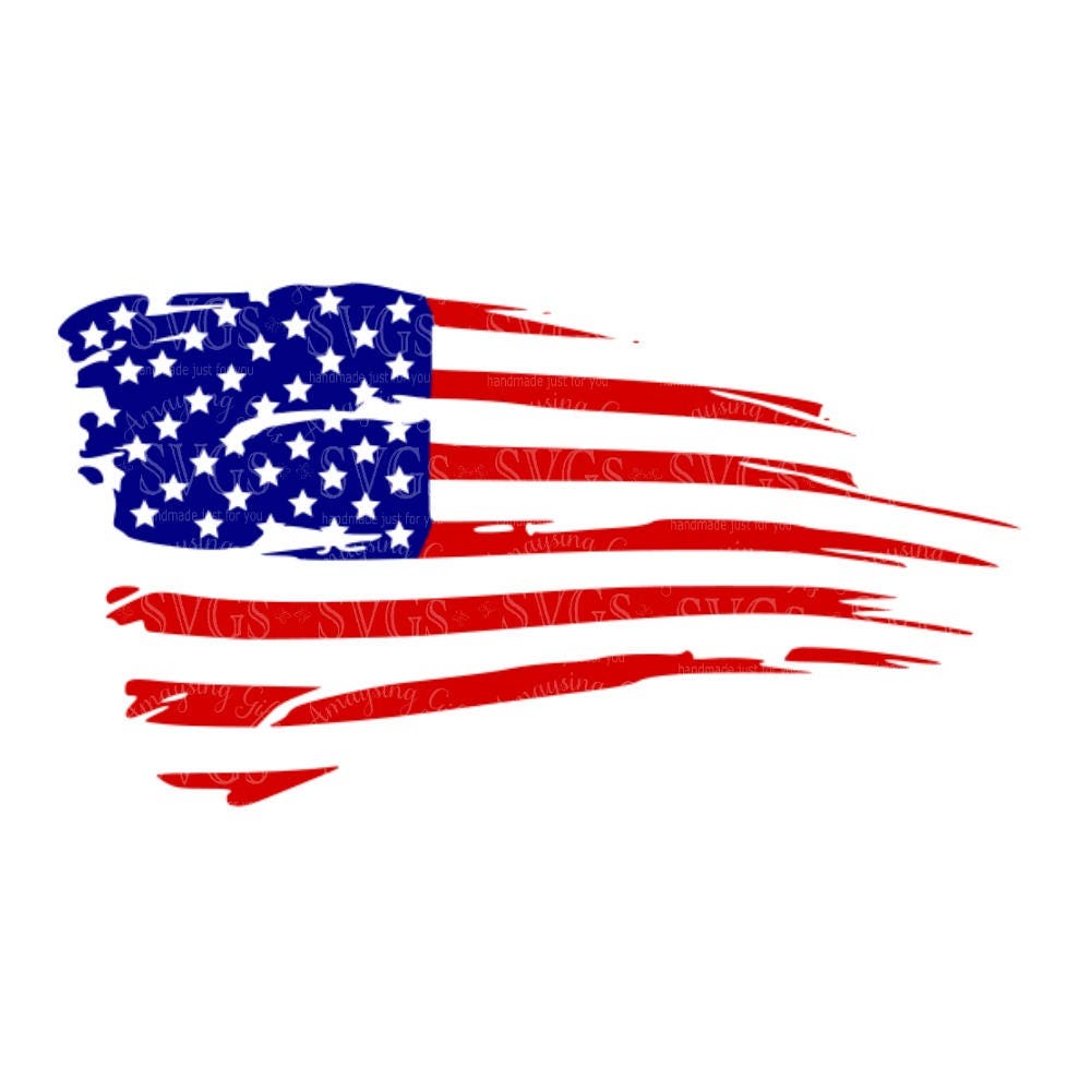 Download Distressed American Flag svg US Flag svg Flag Decor Patriotic
