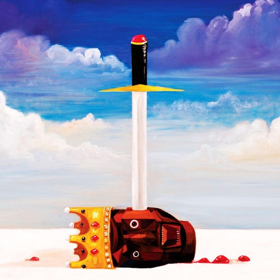 Kanye West Power Poster Kanye West My Beautiful Dark Twisted