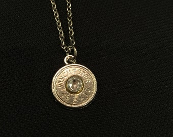 Bullet Charm Necklace