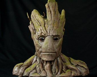 Groot Sculpture Bust Statue