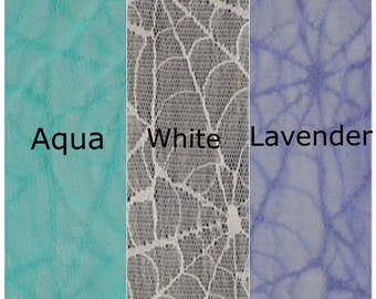 Spider Web Lace Fabric, Apparel Lace Fabric by the Yard "LCXX1V-2222"