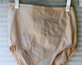 control top high waist panties size med