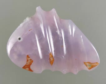 Smithsonite Cabochon, Translucent Smithsonite Cabochon, Pink Purple Cab, Designer Cabochon, Gift Cab, C2391, Handcrafted by 49erMinerals