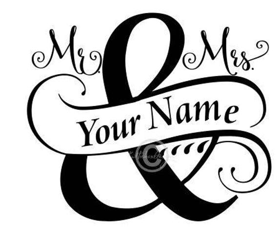 Download Split Monogram Svg Wedding Svg Mr and Mrs Svg Split Mr. And