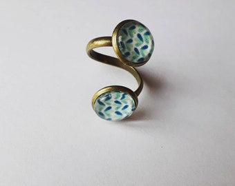 Bohemian chic knuckle ring