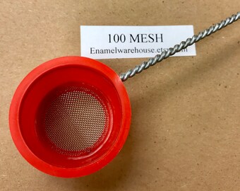 SM-2 Medium Sifter 1-1/4" dia. X 7/8" d *** 100 MESH *** Screen Size