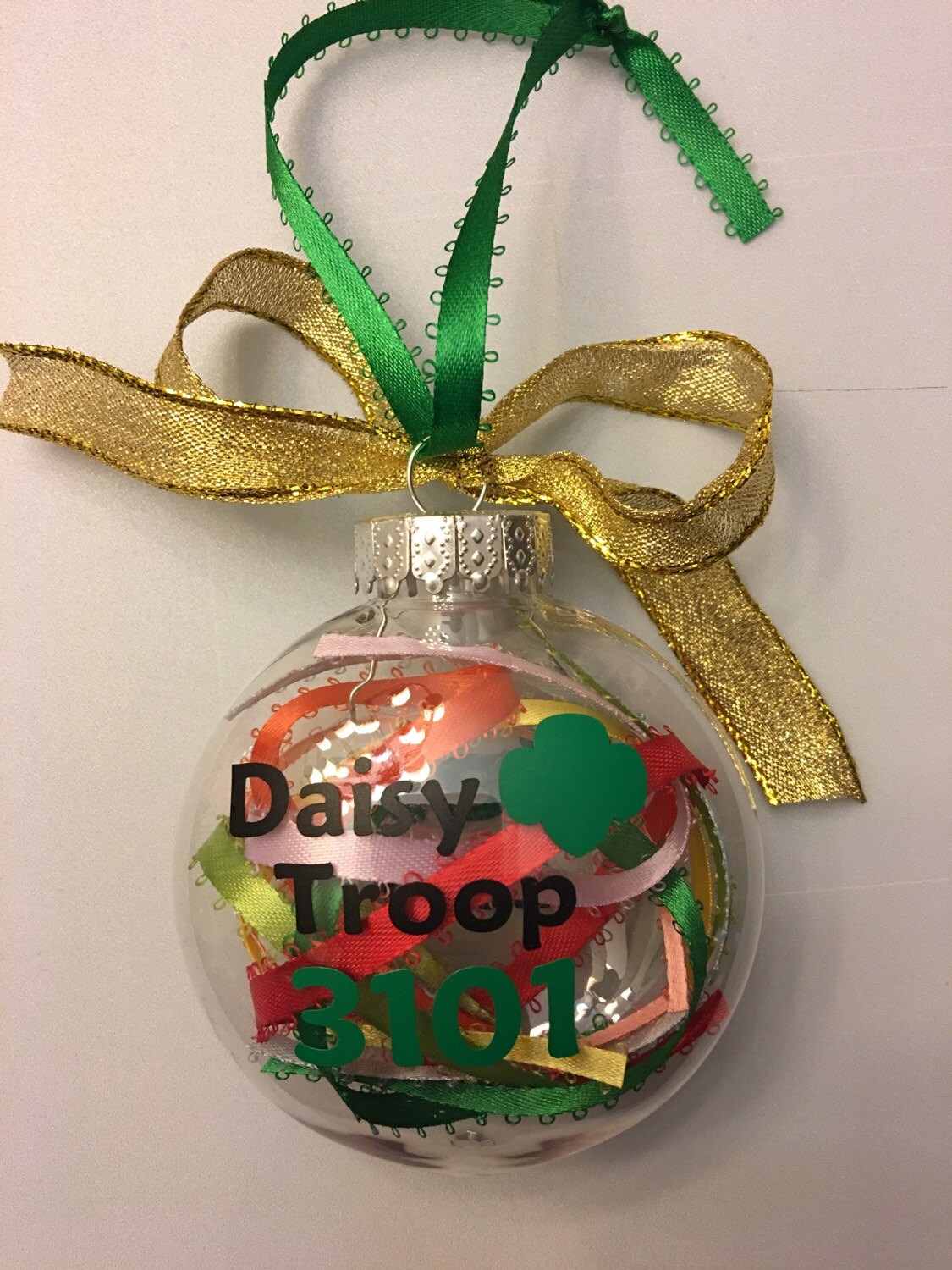 Personalized Girl Scout Ornament Christmas Ornament Troop 9874