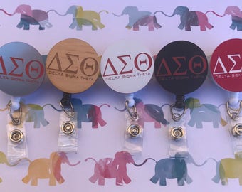 Delta Sigma Theta Badge Holder