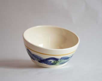 Zea Mays Bowl- Hand thrown ceramic cereal/ soup bowl