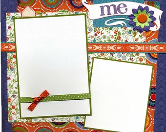 Me - 12x12 Premade Scrapbook Page