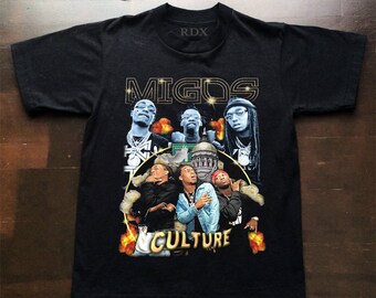 Migos Culture Hip Hop T Shirt