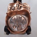Metal New York Souvenir - apple with relief World Trade Center, Statue of Liberty, Brooklyn bridge, dish, spoon rest