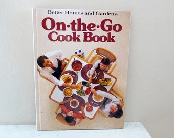 On the go cookbook, make ahead meals, book, wedding present, cooking recipes, learn to cook, recipe book, housewarming gift, college gift