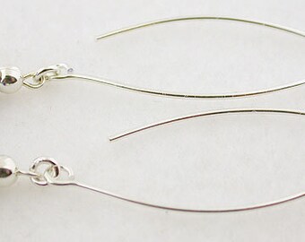 Lapis Sterling Silver Earrings 55