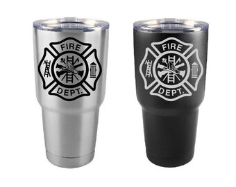 Firefighter Tumbler | Etsy