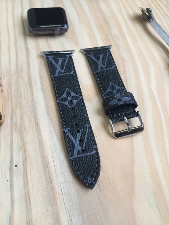 lv watch band lv black watch band lv apple watch band