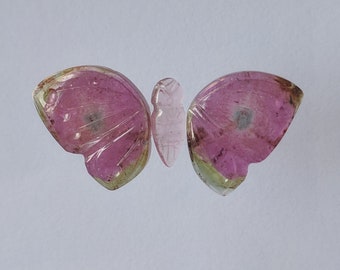 Tourmaline Carved Butterfly