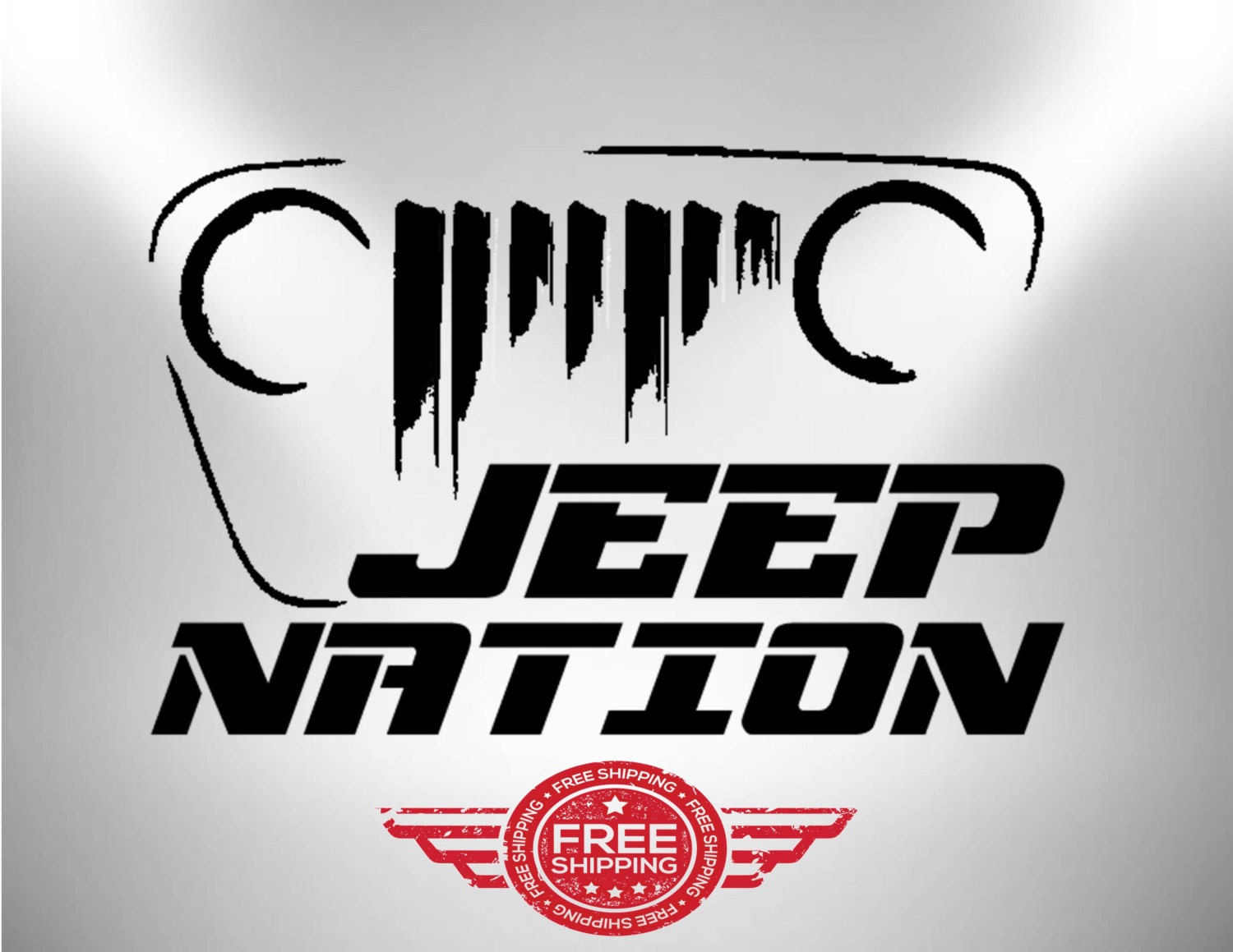 Jeep Decal JEEPNATION / Vinyl Best Sticker 2017 Edition