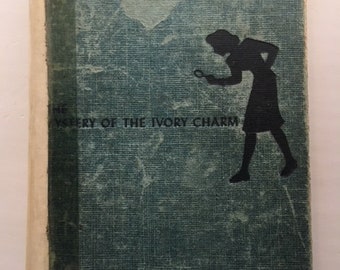 The Mystery of the Ivory Charm, Nancy Drew Mysteries, by Carolyn Keene, 1936, Hard Cover