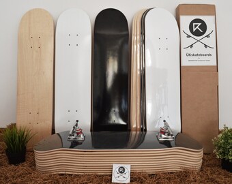 Order your own custom design - Laser engraved Skateboard decks, 7ply canadian maple, 7.75''!