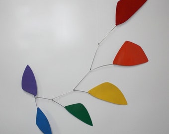 Tribute Hanging Mobile - Rainbow Shapes