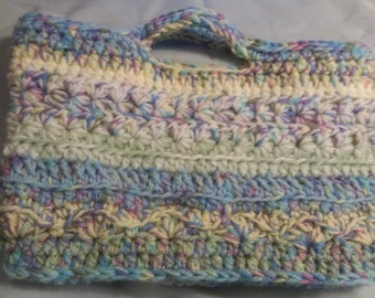 Crocheted bag, crocheted purse, hand crafted, crocheted hand bag