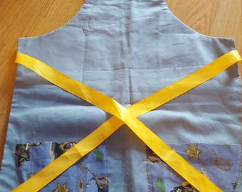Childrens Apron Handmade Reversible - Perfect Gift