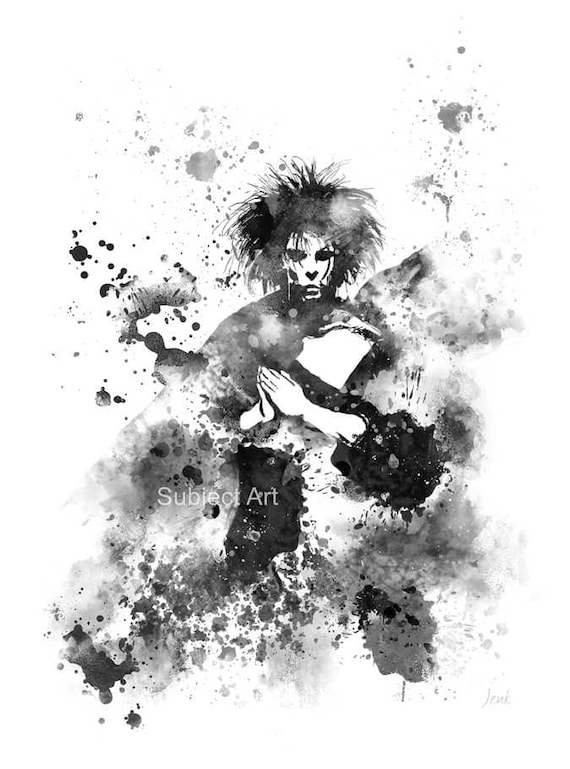 The Sandman Dream ART PRINT illustration DC Superhero Wall