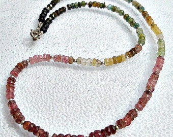 Tourmaline Necklace. Tourmaline jewelry.