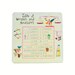 Mid Century Kitchen Decor Vintage Pro-Tex Metal Hot Pad Trivet Table of Weights and Measures Kitsch