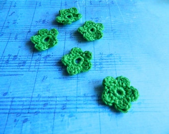 Crochet Flowers Applique, Scrapbooking application